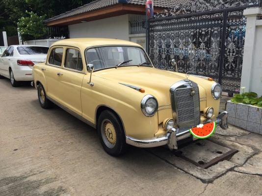 ขายbenz180 ponton220sปี1955เอกสารครบขาย439000
