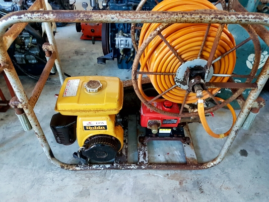 ชุดปั้มฉีดยา robin พร้อมสาย พร้อมใช้งาน