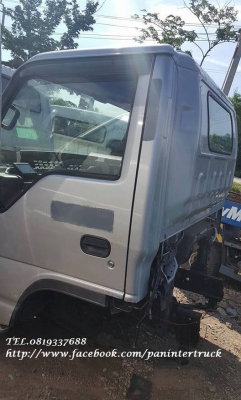 FROM JAPAN*หัวเก๋งรถบรรทุก6ล้อกลางCABIN ISUZU NPR, APR-81L *หัวการ์ตูน*(รุ่นใหม่ยกหัวได้ /มีแหนบ /มีคัสซี /มีฐานล่าง) ราคาเพียง 79,000 บาท