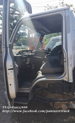 FROM JAPANหัวเก๋งรถบรรทุก6ล้อกลางCABIN ISUZU NPR72L*หัวการ์ตูน* (รุ่นใหม่ยกหัวได้ /มีแหนบ /มีคัสซี /มีฐานล่าง)ราคาเพียง 79,000 บาท