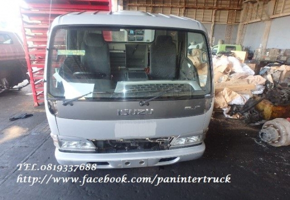 FROM JAPANหัวเก๋งรถบรรทุก6ล้อกลางCABIN ISUZU NPR72L*หัวการ์ตูน* (รุ่นใหม่ยกหัวได้ /มีแหนบ /มีคัสซี /มีฐานล่าง)ราคาเพียง 79,000 บาท