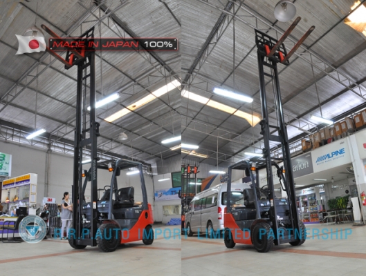 ขายรถโฟล์คลิฟท์มือสอง TOYOTA รุ่น  8FG15-11920 ราคา 295,000 บาท นำเข้าจากประเทศญี่ปุ่น 100\% ไม่เคยใช้งานในไทย