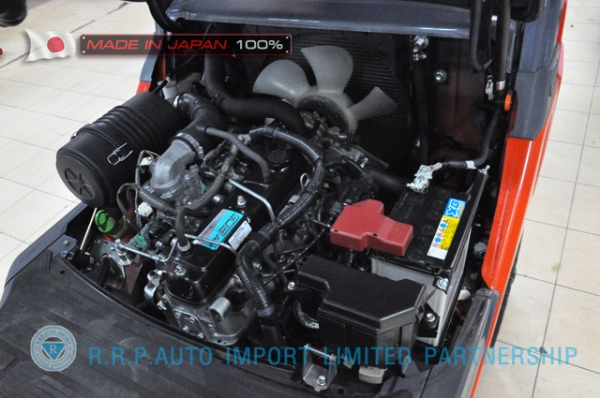 ขายรถโฟล์คลิฟท์มือสอง TOYOTA รุ่น  8FG15-11920 ราคา 295,000 บาท นำเข้าจากประเทศญี่ปุ่น 100\% ไม่เคยใช้งานในไทย