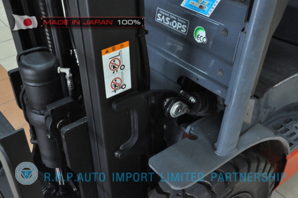 ขายรถโฟล์คลิฟท์มือสอง TOYOTA รุ่น  8FG15-11920 ราคา 295,000 บาท นำเข้าจากประเทศญี่ปุ่น 100\% ไม่เคยใช้งานในไทย