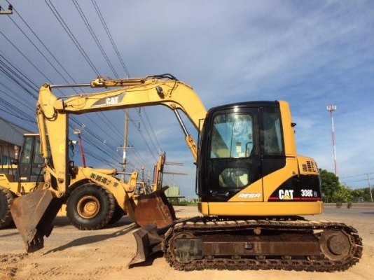 ขายรถแบคโฮ CAT 308CCR คอลโทรลสั้น รถนอกนำเข้าเองจากญี่ปุ่น สภาพสวยพร้อมใช้งาน มีVDOการทำงานครับ