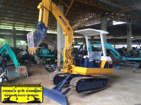 ขายด่วน รถแบคโฮ ขุด-ดัน KOMATSU PC20-5 พร้อมทำสีเก็บรายละเอียด พร้อมลงงาน ระบบทำงานไว เครื่องสวย มีเอกสารใบซื้อขาย   ราคา 250,000 ฿ (ต่อรองได้)  สนใจติดต่อ วัชรัตน์ รุ่งเรืองแทรคเตอร์ {ช่างบาส} โทร:092-5768909 096-5411713  {สนใจติดต่อเจ้าของโดยตรงรถราคาถู