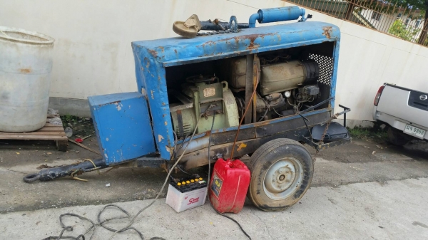 ขาย เครื่องเชื่อม / เครื่องปั่นไฟ 220 โวลท์ เชื่อมได้ 2-3 หัว ปั่นไฟ ขนาด 3 KW พร้อมหางเทลเลอร์