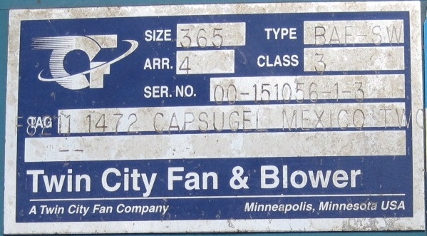 โบเวอร์พัดลมดูดอากาศ มอเตอร์ 40 แรง ของอเมริกา โบเวอร์พัดลมดูดอากาศ มอเตอร์ 40 แรง ของอเมริกา