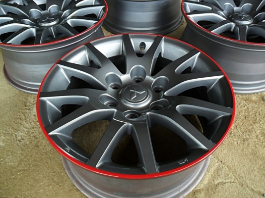 แม็กกระบะซิ่งขอบ17  เอนไกแท้ 6รู139 (4วง8,500) สีเทากัล