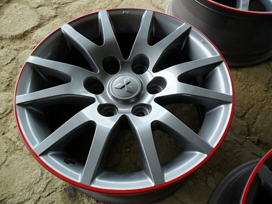 แม็กกระบะซิ่งขอบ17  เอนไกแท้ 6รู139 (4วง8,500) สีเทากัล