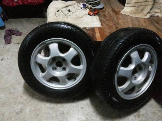 แม็กพร้อมยางมิชลินขอบ14นิ้ว