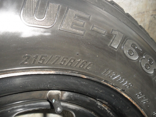 ล้อกะทะ 16นิ้ว 5รู TATA พร้อมยาง มี 1 ล้อ ล้อกะทะ 16นิ้ว 5รู TATA พร้อมยาง มี 1 ล้อ