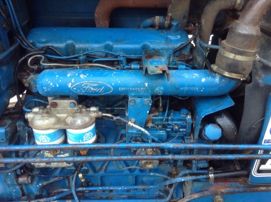 แทรกเตอร์ FORD 6610  เต็มตัว..ใบมีดดันหน้าไคเฮ็งหลี ผาน 7 CMT ชลบุรีเมืองทอง