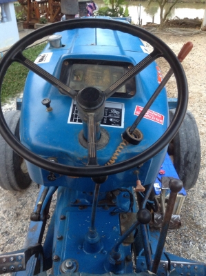 แทรกเตอร์ FORD 6610  เต็มตัว..ใบมีดดันหน้าไคเฮ็งหลี ผาน 7 CMT ชลบุรีเมืองทอง