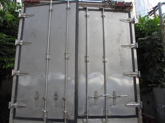 ขายตู้เปียกเก็บความเย็น บรรทุกปลามาก่อน อลูมิเนียม พร้อมใช้งานสวยๆ ถอดจากสิงไฮเทค