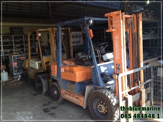 Toyota Forklift รุ่น 5 ฟอร์คคลิฟต์ ขนาด 2 ตัน เสาสูง 3 เมตร
