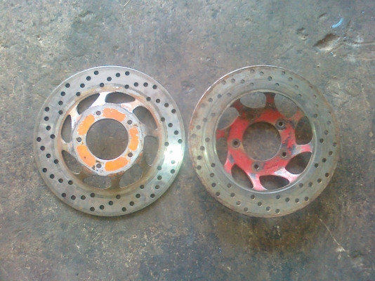 ขายดิสหน้าฮอนด้า150.-