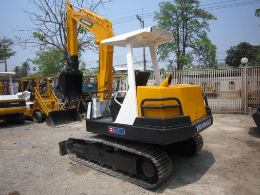ขาย รถขุดเล็ก YANMAR รุ่น B50 แทร็กเหล็ก มือสองญี่ปุ่น ขาย รถขุดเล็ก YANMAR รุ่น B50 แทร็กเหล็ก มือสองญี่ปุ่น