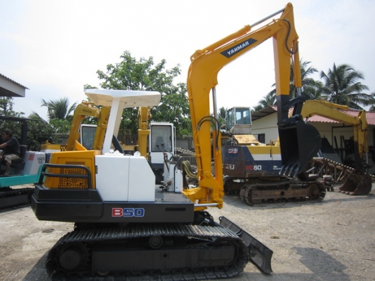 ขาย รถขุดเล็ก YANMAR รุ่น B50 แทร็กเหล็ก มือสองญี่ปุ่น