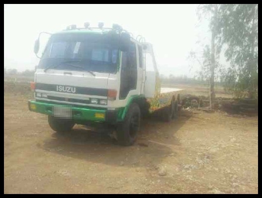 สิบล้อร๊อคกี้ 195 เพลาเดียว เครื่องดี สภาพสวยๆ