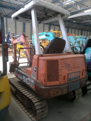 รถขุดเล็ก KUBOTA  KH-50 ปี1985 รถนอกนำเข้า สภาพดีนำเข้าจากญี่ปุ่น ไม่เคยใช้ในไทย ราคาถูกครับ ติดต่อ มานะ 085-9049669