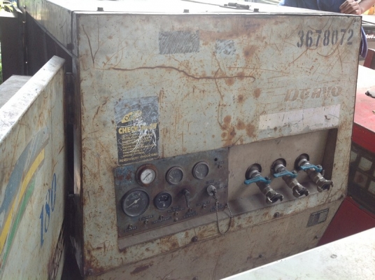 ขายเครื่องปั้มลม DENYO 180 พร้อมใช้งานลมเร็ว เจาะเข็ม35สบาย ทำหัวแย็กออก3หัวสบาย