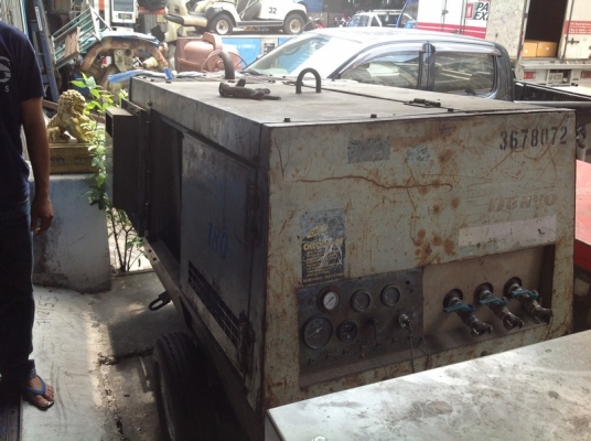 ขายเครื่องปั้มลม DENYO 180 พร้อมใช้งานลมเร็ว เจาะเข็ม35สบาย ทำหัวแย็กออก3หัวสบาย ขายเครื่องปั้มลม DENYO 180 พร้อมใช้งานลมเร็ว เจาะเข็ม35สบาย ทำหัวแย็กออก3หัวสบาย