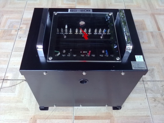 มอแปลงไฟ SG-608 ไฟเข้า 345-405 ไฟออก 190-210 ไฟ 3 เฟต มอแปลงไฟ SG-608 ไฟเข้า 345-405 ไฟออก 190-210 ไฟ 3 เฟต