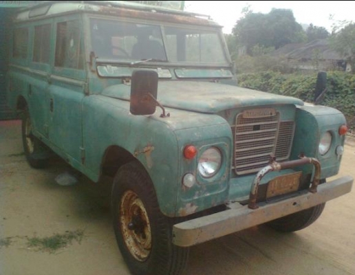 ขาย LAND ROVER เครื่องISUZUดีเซล2200 เครื่องดี คลัชชีสวย 4wdขับได้ปกติช่วงล่างทำใหม่