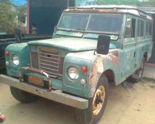 ขาย LAND ROVER เครื่องISUZUดีเซล2200 เครื่องดี คลัชชีสวย 4wdขับได้ปกติช่วงล่างทำใหม่