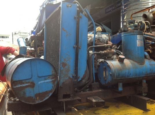 ขายปั้มลม AIRMAN PDS 125 พร้อมใช้งาน แต่โครงไม่มีครับ ถูกสุดๆๆ