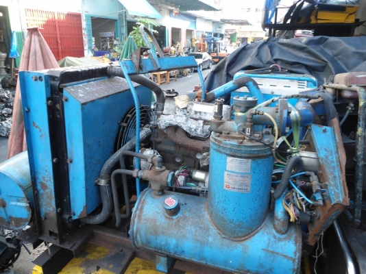 ขายปั้มลม AIRMAN PDS 125 พร้อมใช้งาน แต่โครงไม่มีครับ ถูกสุดๆๆ