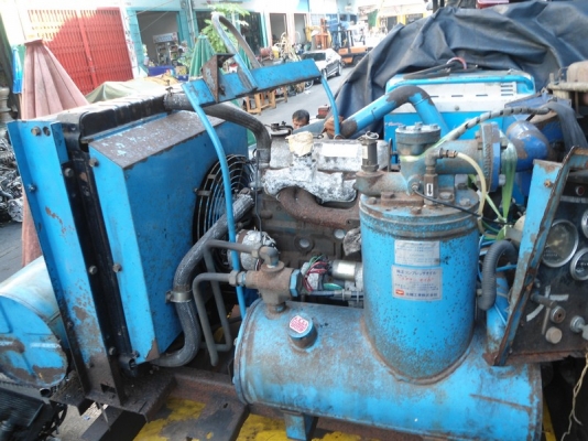 ขายปั้มลม AIRMAN PDS 125 พร้อมใช้งาน แต่โครงไม่มีครับ ถูกสุดๆๆ