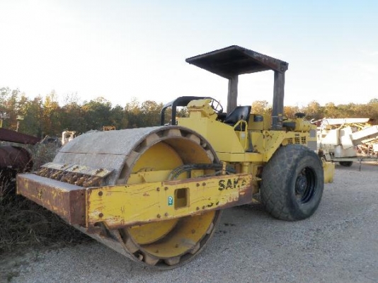 ถึงไทยแล้วครับ รถบด 10 ตัน SAKAI SV500TF ลูกกลิ้งเรียบหุ้มหนาม จากอเมริกา ไม่แพง นะครับนะ