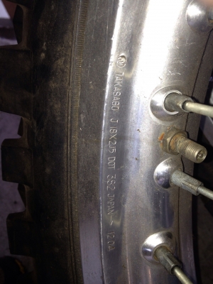 ล้อ Kawasaki KLX-250