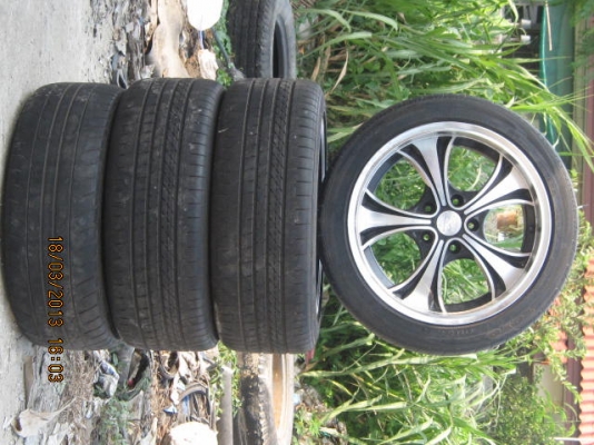 ล้อแม็คสวย ขอบ 17" 5 รู ราคา 8,900โทร089-6636610