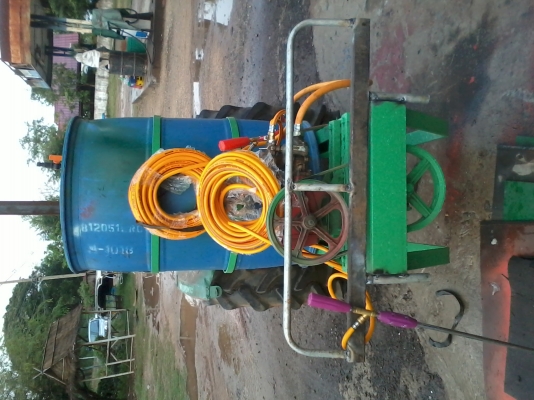 ขายจ้า รถไถพร้อมเถังฉีดยา