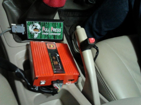 จำหน่ายติดตั้งกล่องดันรางคอมมอนเรล FULLPRESS / ALPHA TECH For รถบ้าน รถโฟวีลล์