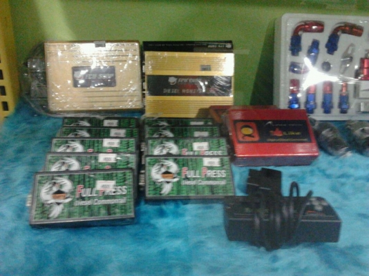 จำหน่ายติดตั้งกล่องดันรางคอมมอนเรล FULLPRESS / ALPHA TECH For รถบ้าน รถโฟวีลล์