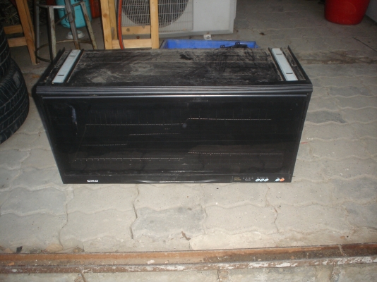 เครื่องอบจานฆ่าเชื้อ  บ้านฝรั่ง  ใช้ปกติ  สภาพใหม่ 1200บาท