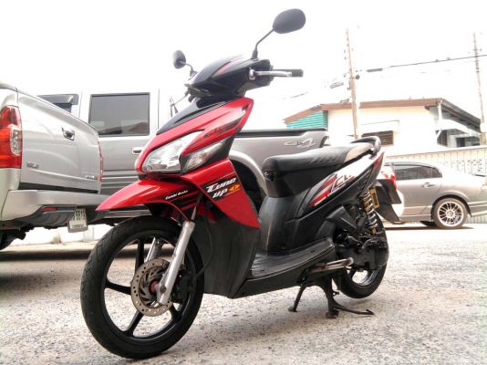 ขออนุญาติขาย Honda Click Combi Brake มือเดียว สีแดงดำ ล้อแม็ก