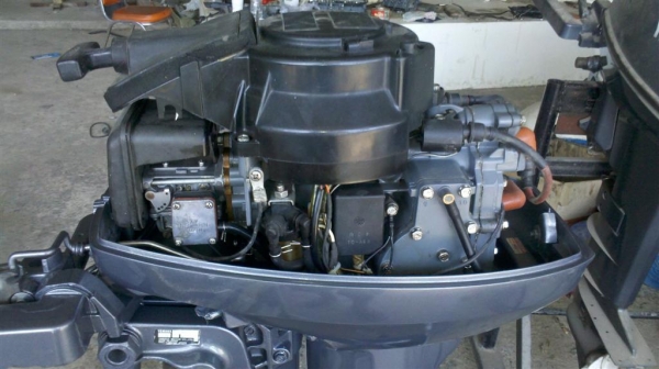 ขายเครื่อง Yamaha 15 แรงม้า หางสั้น หัวมน แน่นๆงามๆครับ