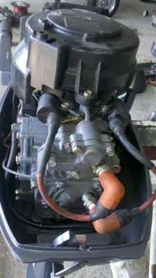 ขายเครื่อง Yamaha 15 แรงม้า หางสั้น หัวมน แน่นๆงามๆครับ