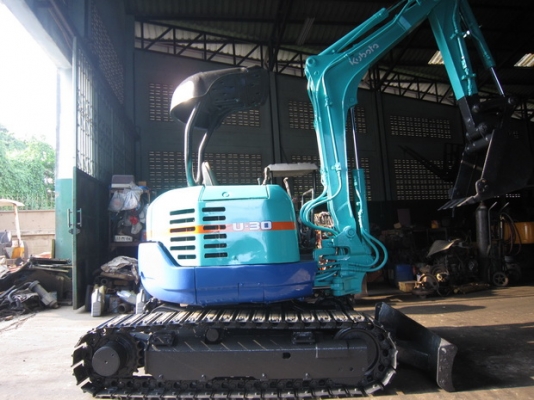 ขาย รถขุดเล็ก KUBOTA รุ่น U30 แทร็กเหล็ก มือสองญี่ปุ่น