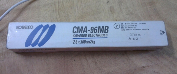 Sell>ลวดเชื่อม Kobelco CMA-96MB 2.6mmX2Kg ตระกูล แอล L เชื่อมเหล็กแข็งดี!! ราคาส่ง นครปฐม