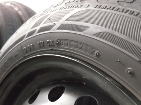 กะทะ14 4รู100 ใส่ได้ทุกรุ่นดุมกลางใหญ่ + ยาง Bridgestone Ecopia 165/65/14 ปี12