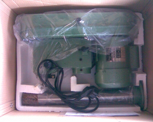 สว่านแท่น ตัวเล็ก ขนาด 13 มิล 5 สปีด