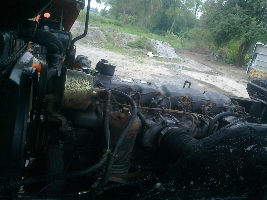 ขายรถมิสซู FUSO บรรทุก 10 ล้อ  2 เพลา ตัวแรก ดั้มพร้อมใช้งาน