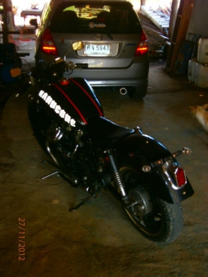 ขายรถช๊อปเปอร์  Honda gl500 แนว Hardcore