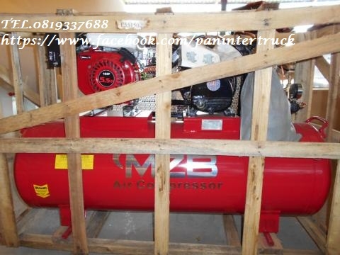 สินค้าใหม่แกะกล่อง*ขายถูกสุดๆ เครื่องปั๊มลม-เครื่องยนต์น้ำมันเบนซิน/ขนาด150 ลิตร /2 หัว/5.5HPแรง/ ยังไม่เคยใช้งาน ราคาเพียง 19,500 บาท สนใจติดต่อ0819337688